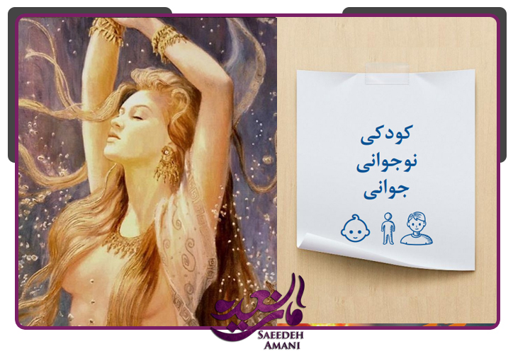 کودکی و نوجوانی کهن الگوی آفرودیت