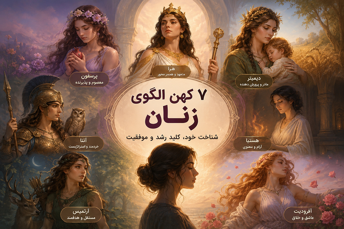 انواع کهن الگوی زنانه