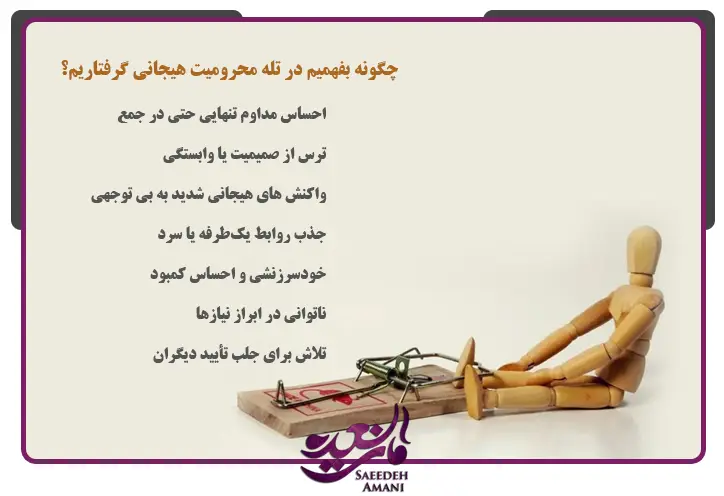 نشانه های ابتلا به تله عاطفی