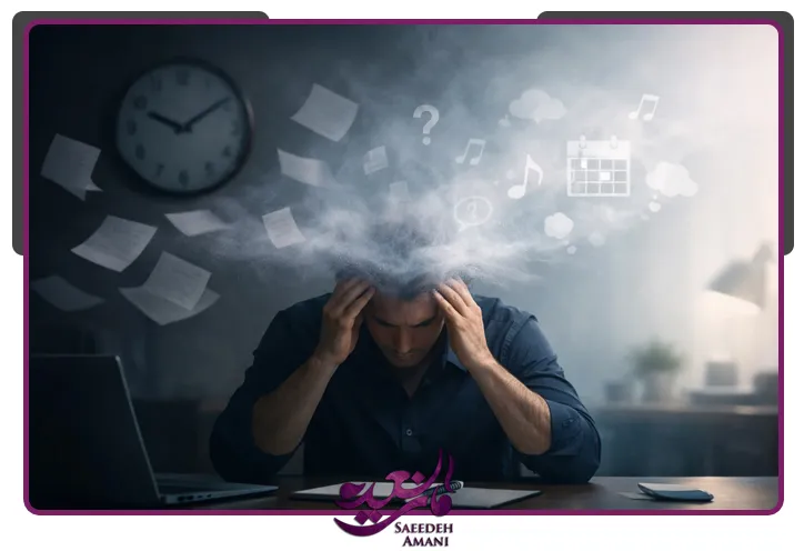 رابطه استرس و مه مغزی