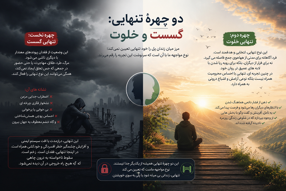 انواع تنهایی