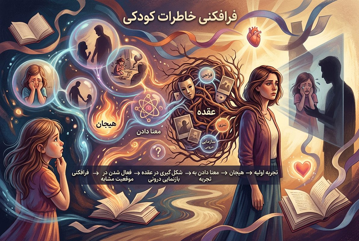 فرافکنی خاطرات کودکی چگونه شکل می گیرد؟