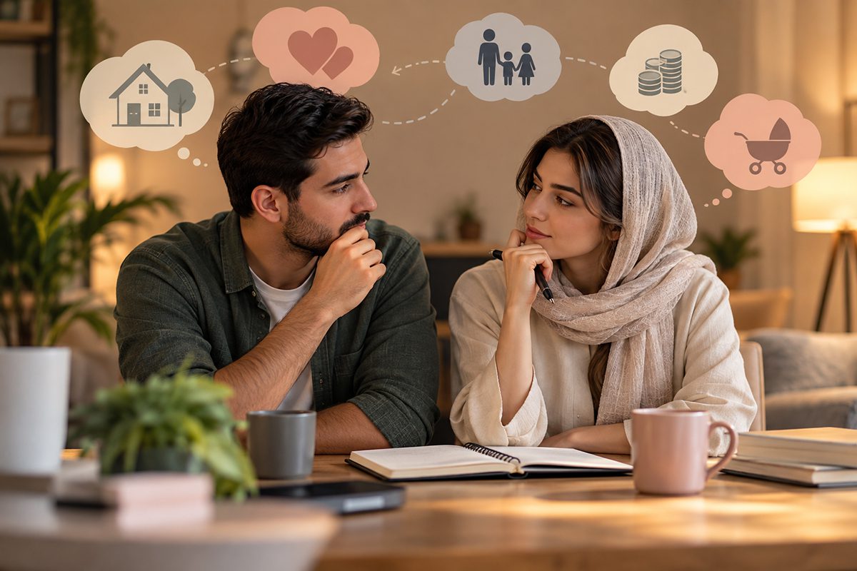 مهم ترین سوالات قبل از ازدواج