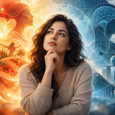 مفهوم تفاوت افراد احساسی و منطقی و ایجاد تعادل بین قلب و عقل